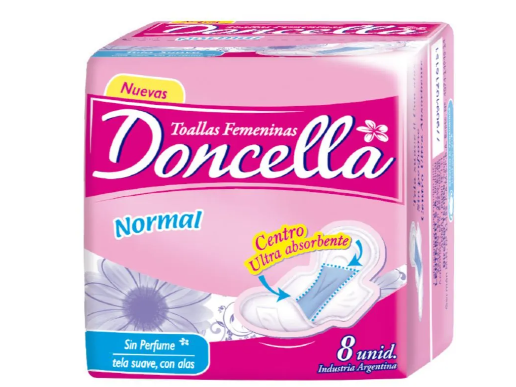 DONCELLA TOALLITA X5