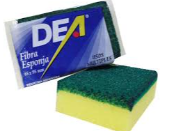 DEA ESPONJA VERDE X12UN