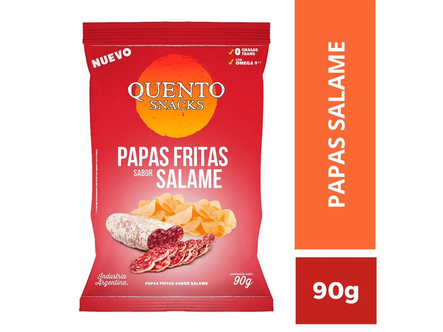 QUENTO PAPAS SALAME X2