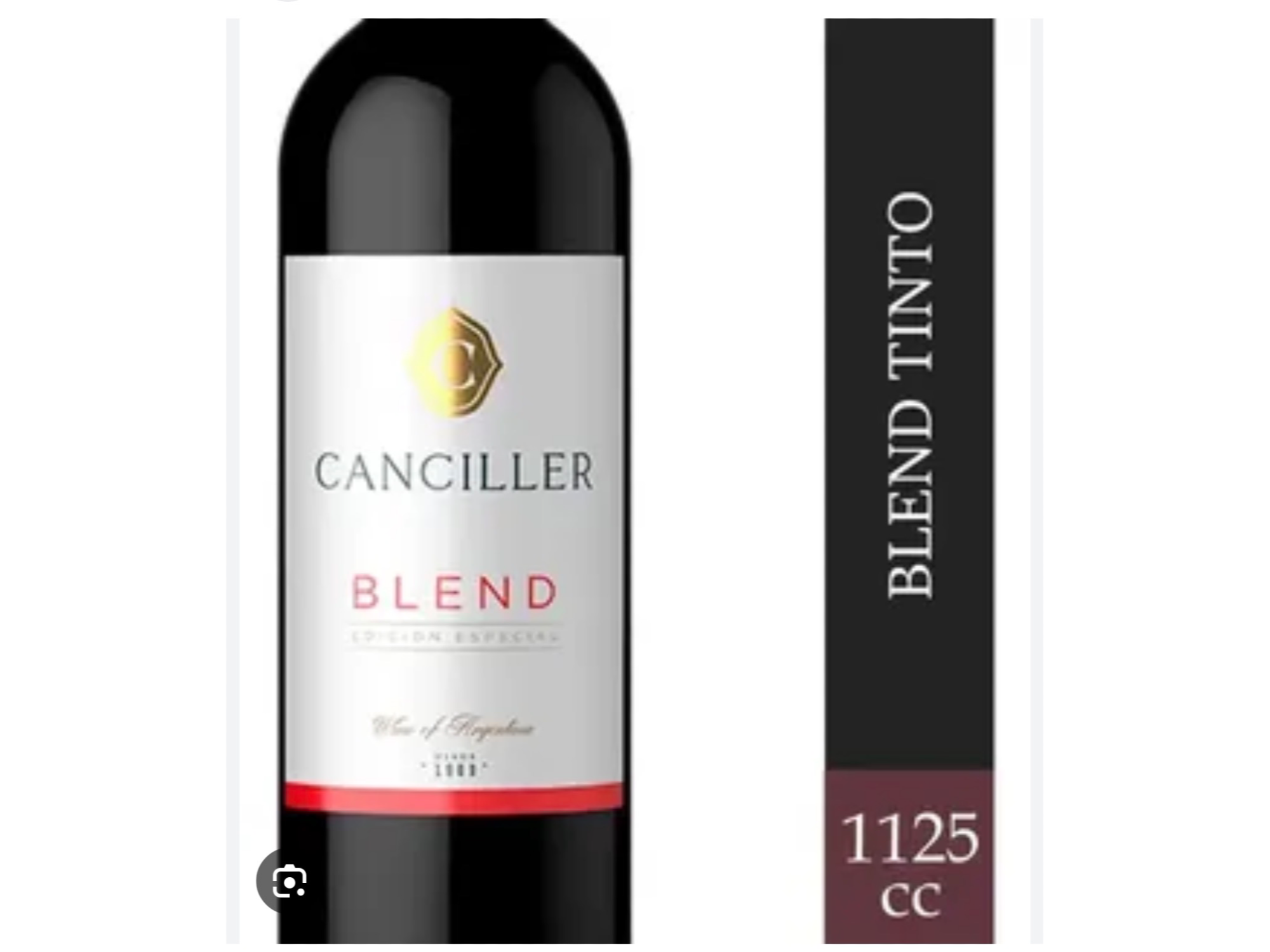 CANCILLER BOTELLON TINTO