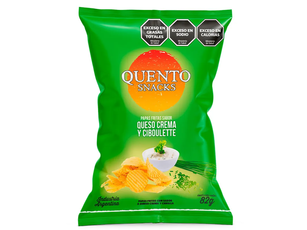 QUENTO PAPAS QUESO CREMA X2