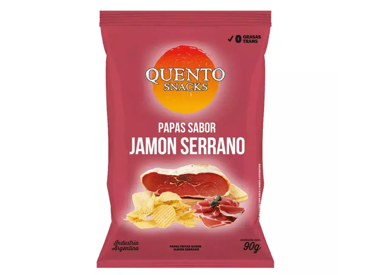 QUENTO PAPAS JAMON SERRANO X2