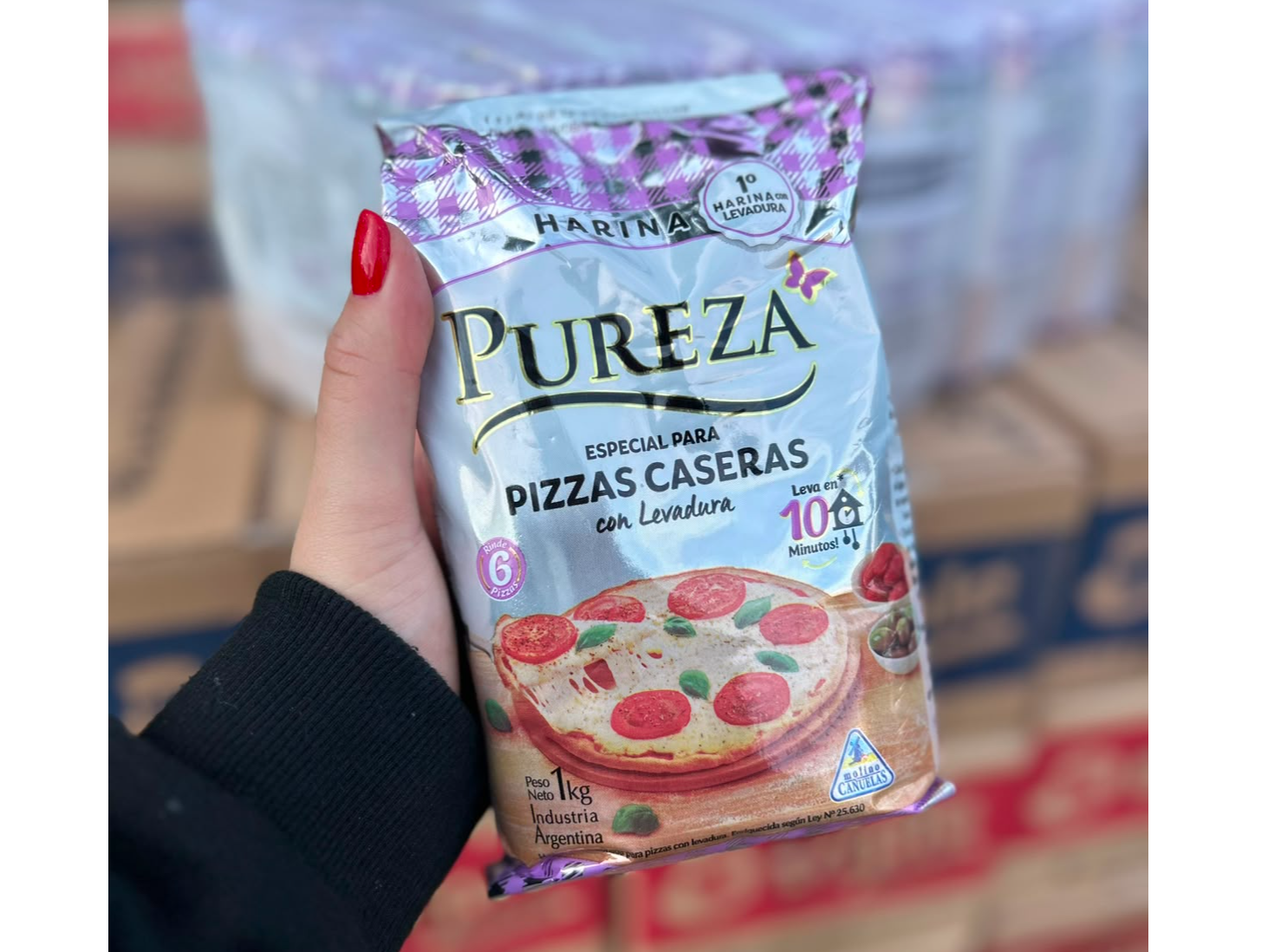 PUREZA HARINA PIZZA X5UN