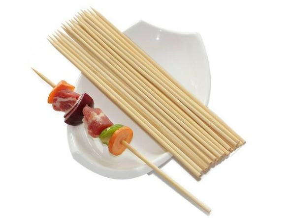 PALITO BROCHETE 15 CM - PAQ. 100 UNID