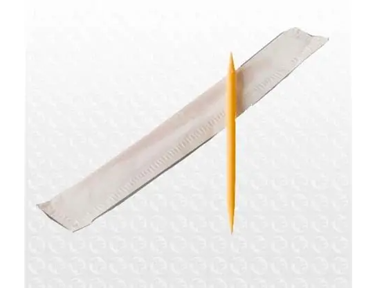 ESCARBADIENTE CON FORO INDIVIDUAL