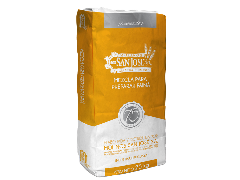 FAINA MOLINO SAN JOSE - BOLSA 25 KG