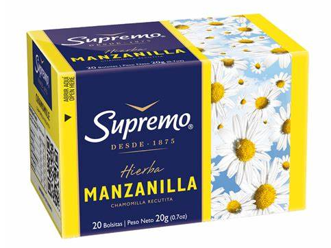 STE SUPREMO - MANZANILLA X 20