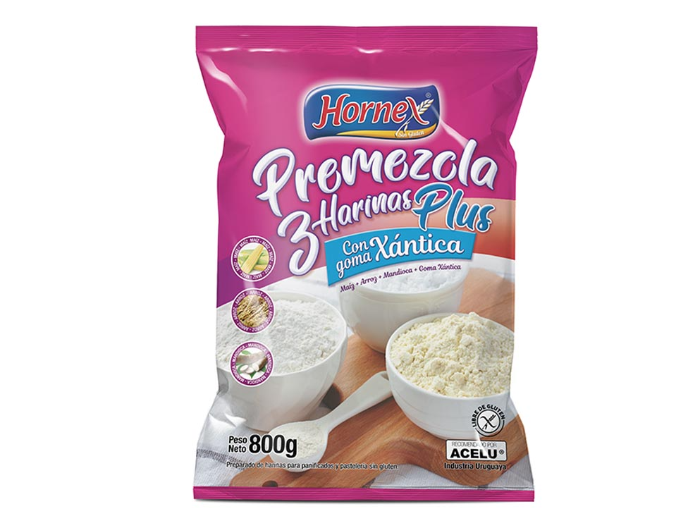 premezcla plus - paq. 800 grs