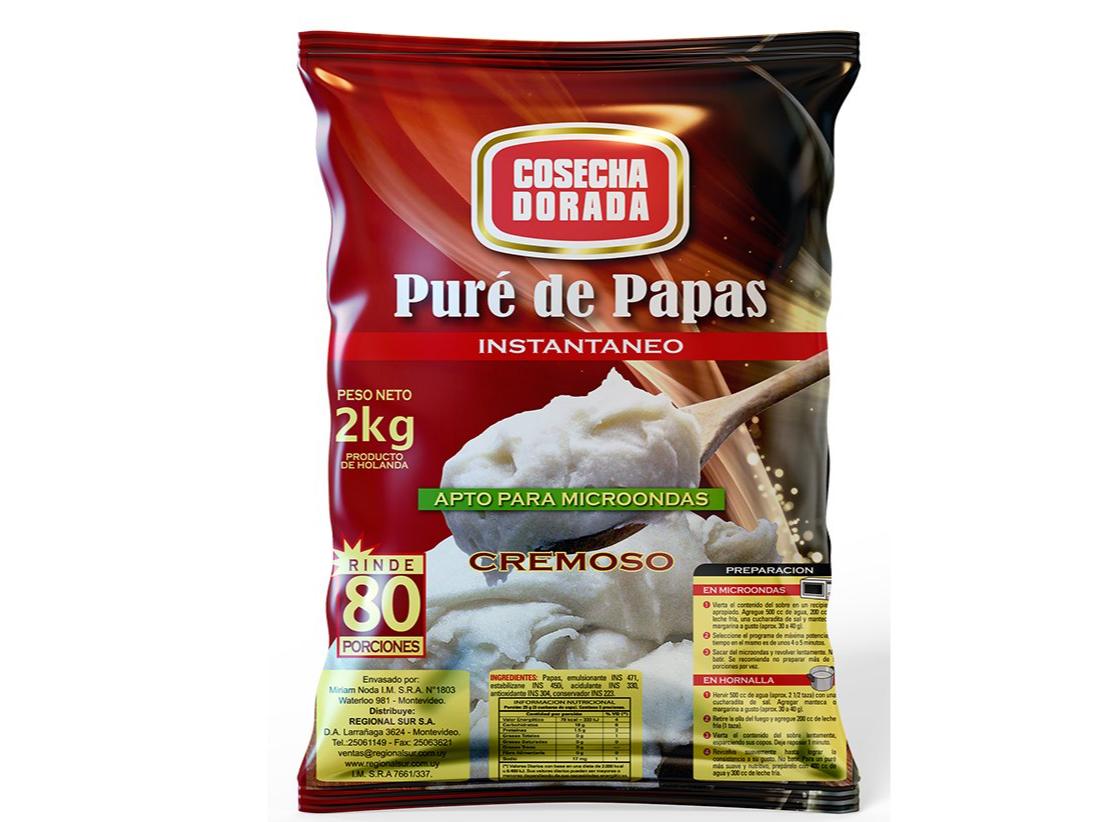 PURE DE PAPAS - PAQ.. 2KG