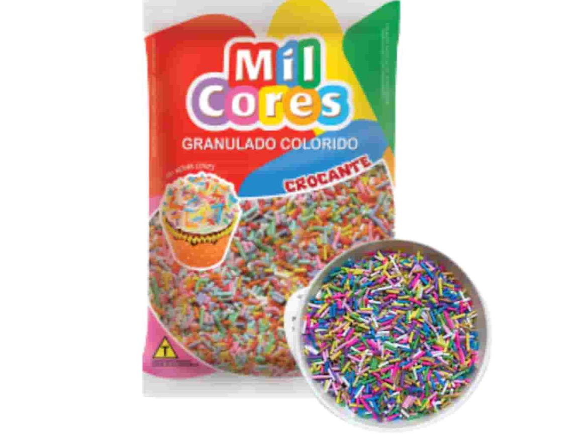 Chocolate grana de colores x 500 grs