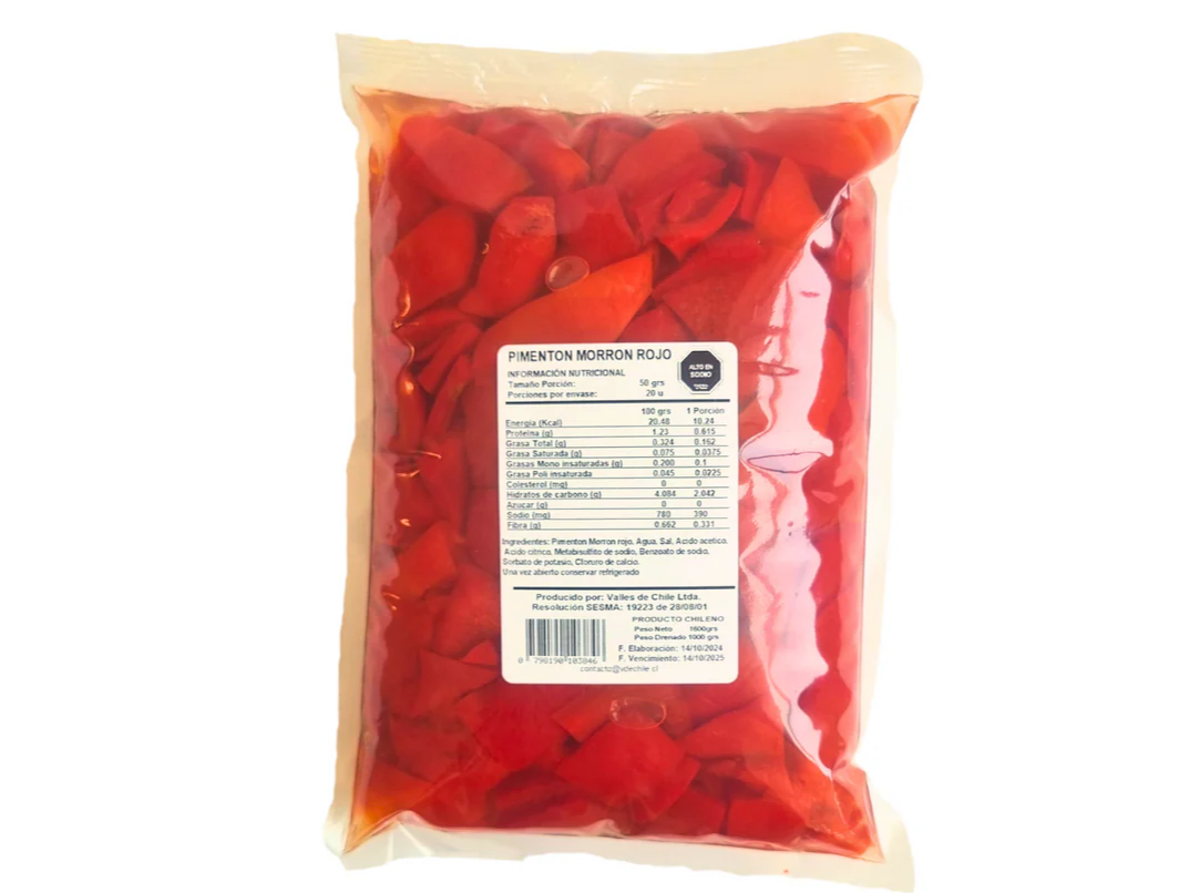 Morron en vinagre- 1kg