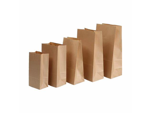 BOLSA DE PAPEL de 1/4 - paq.  1 Kg