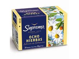 SUPREMO 8 HIERBAS- MIXTO X 20