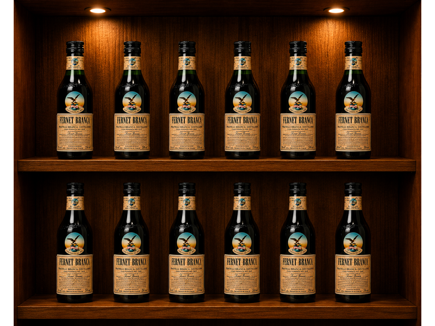 12 Fernet branca 450CC