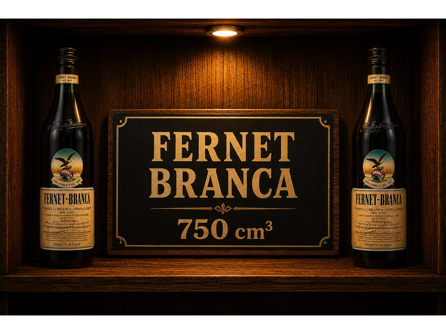 360 botellas Fernet branca 750cc