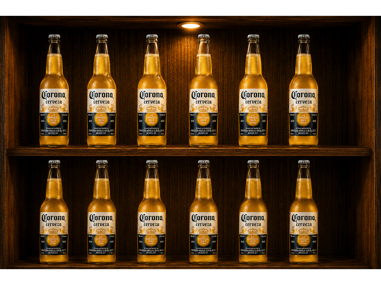 12 botellas corona 710cc