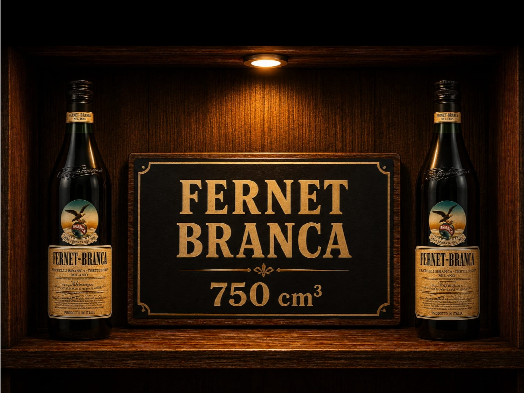 60 botellas Fernet branca 750cc