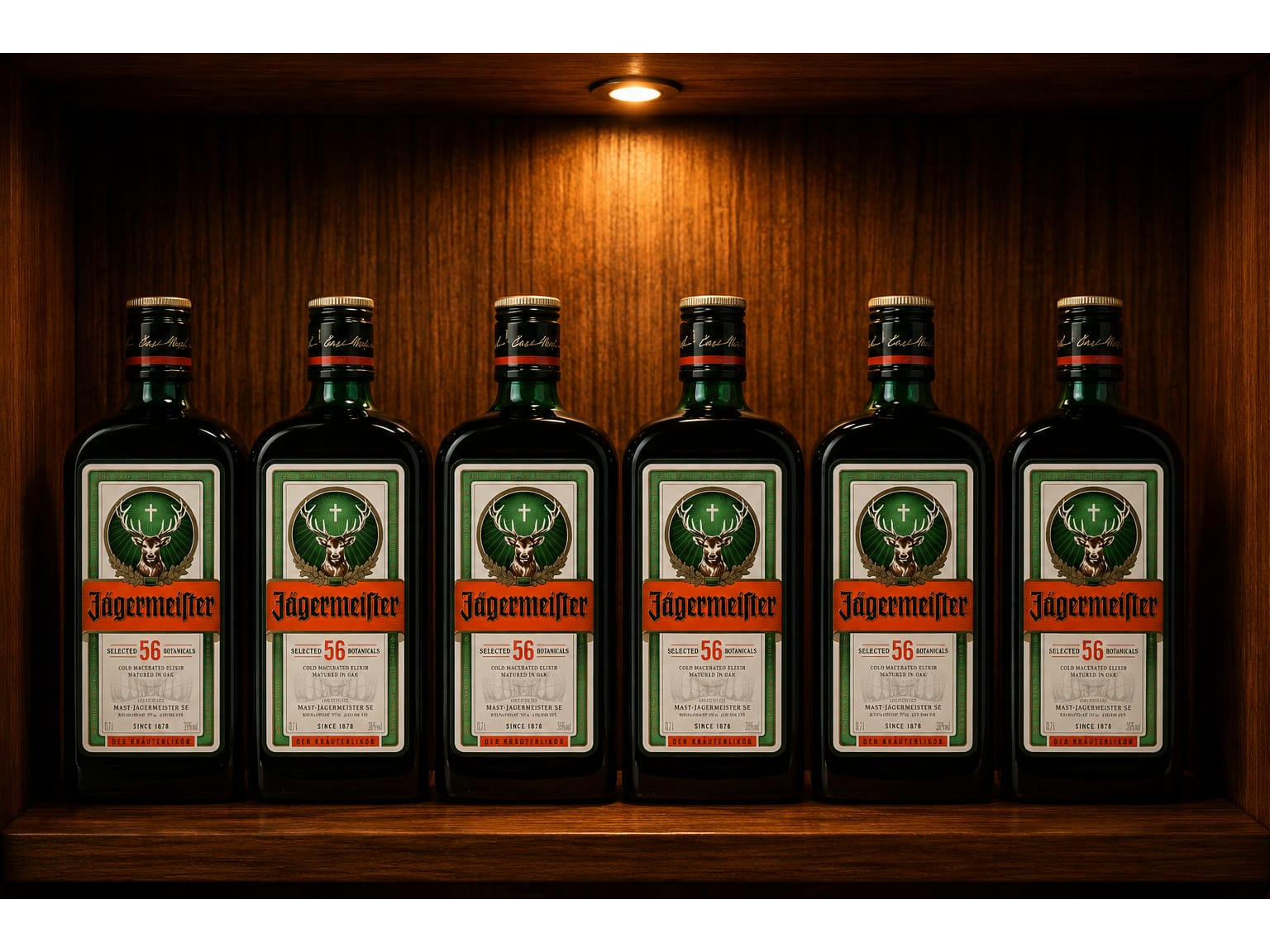 6 botellas Jagermeister 700ml