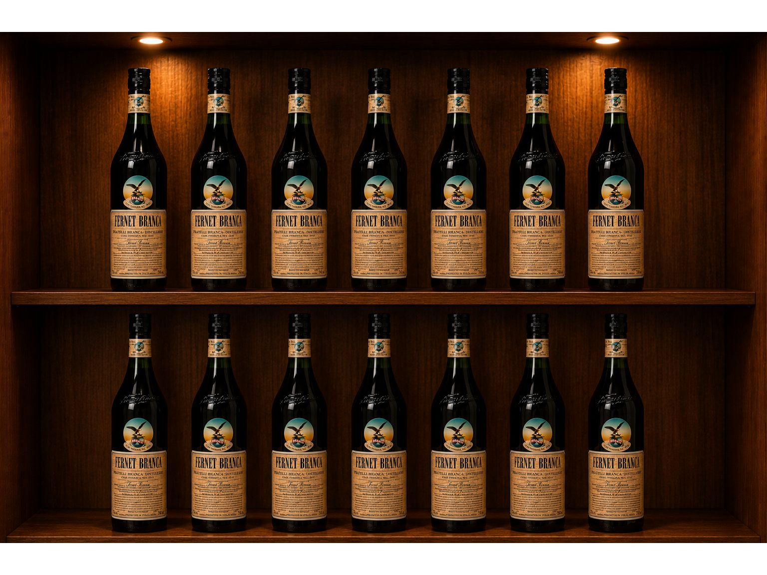 12 Fernet branca 750cc