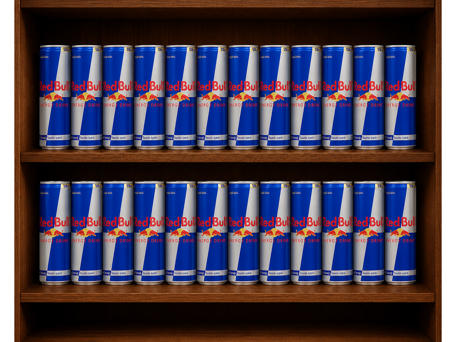 24 latas de red bull 250ml