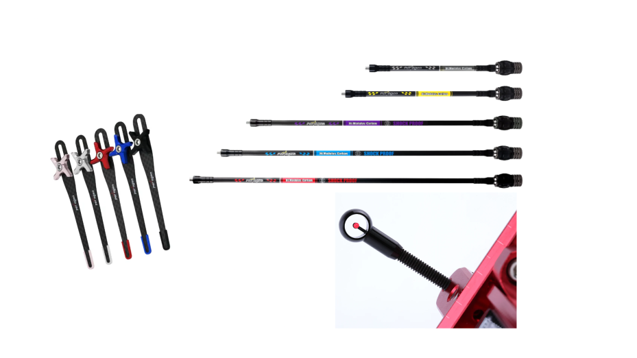 Accesorios para arcos recurvos
