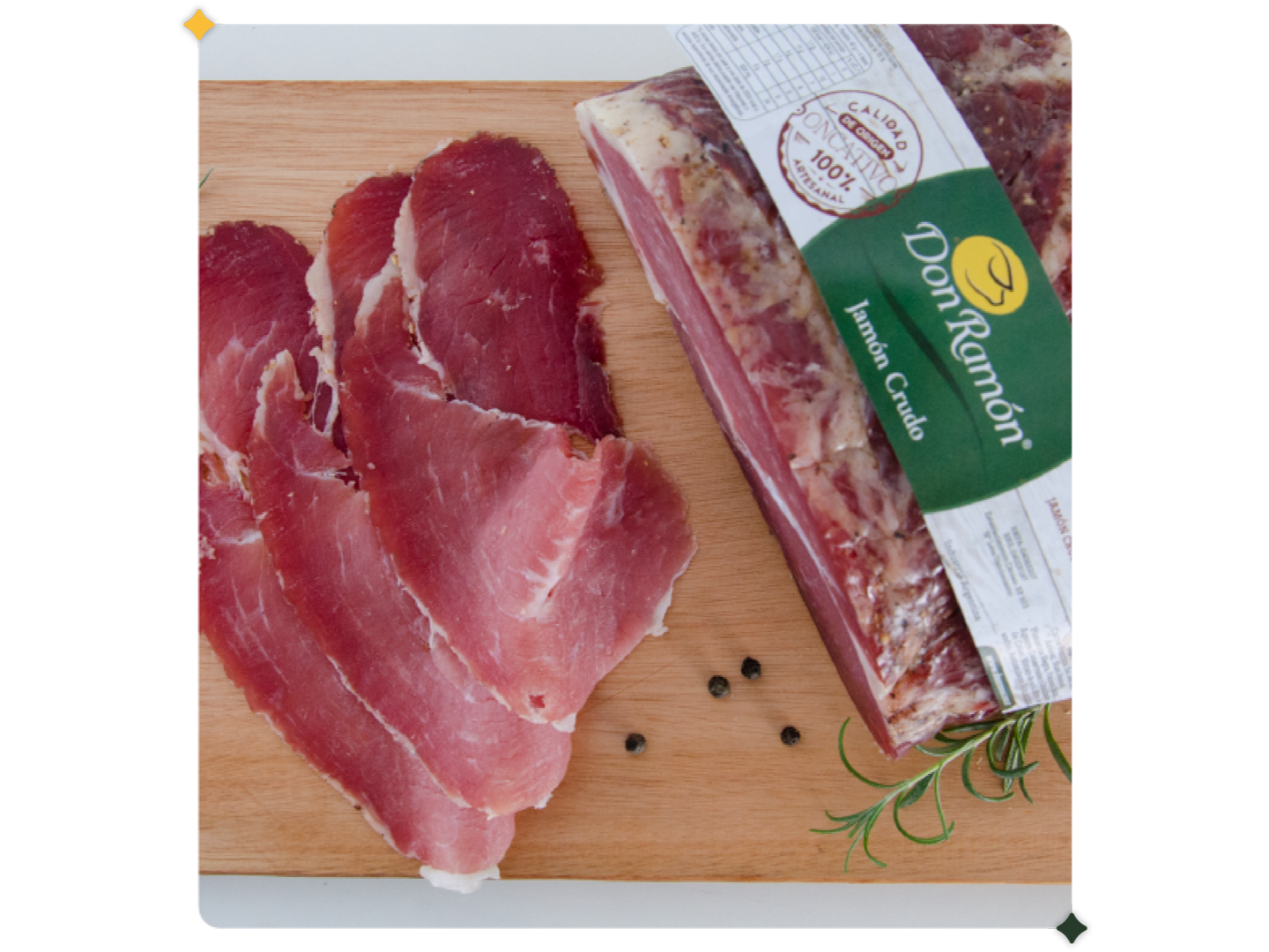 JAMON CRUDO DON RAMON