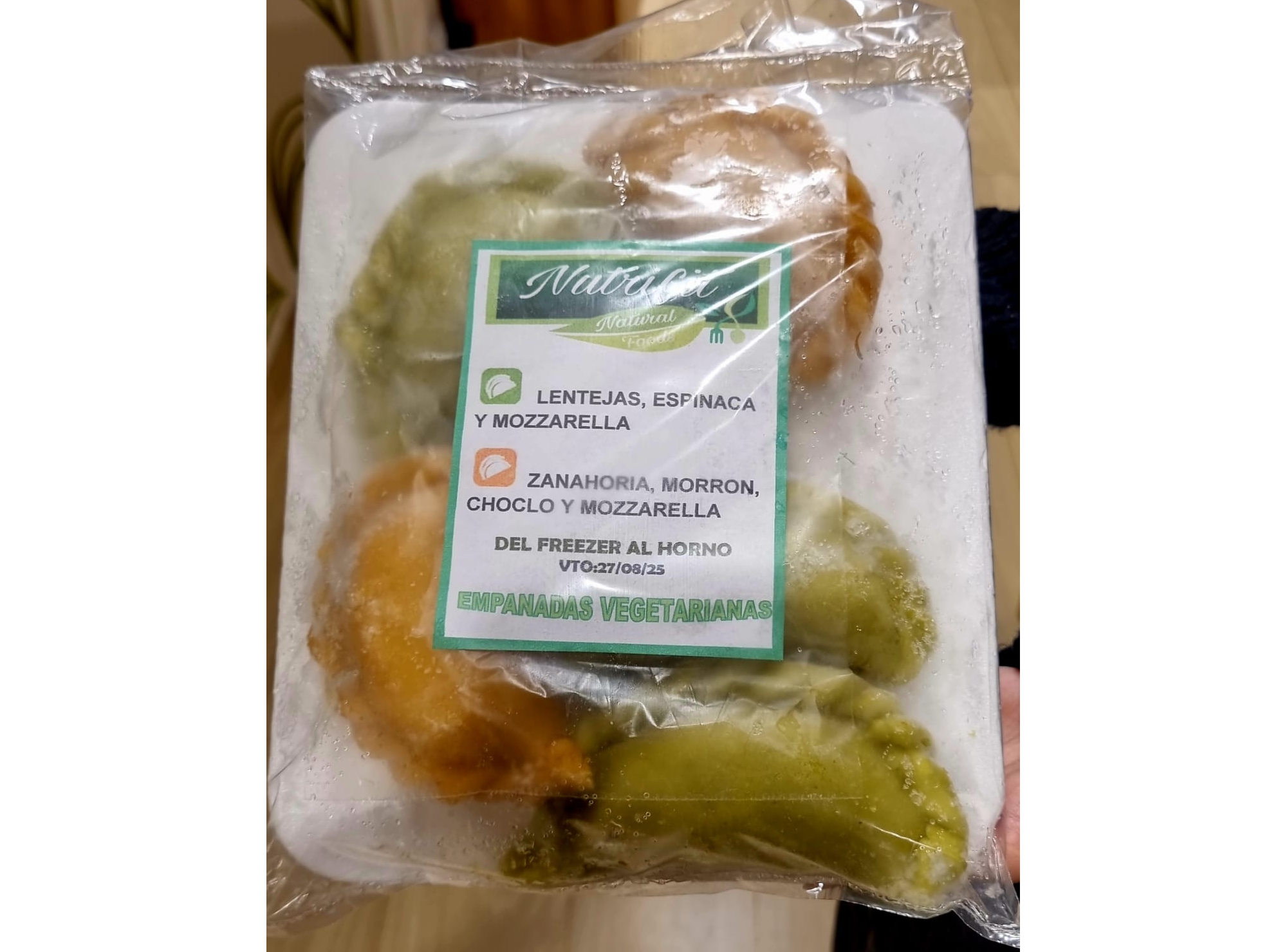 EMPANADAS MIX DE VEGERALES