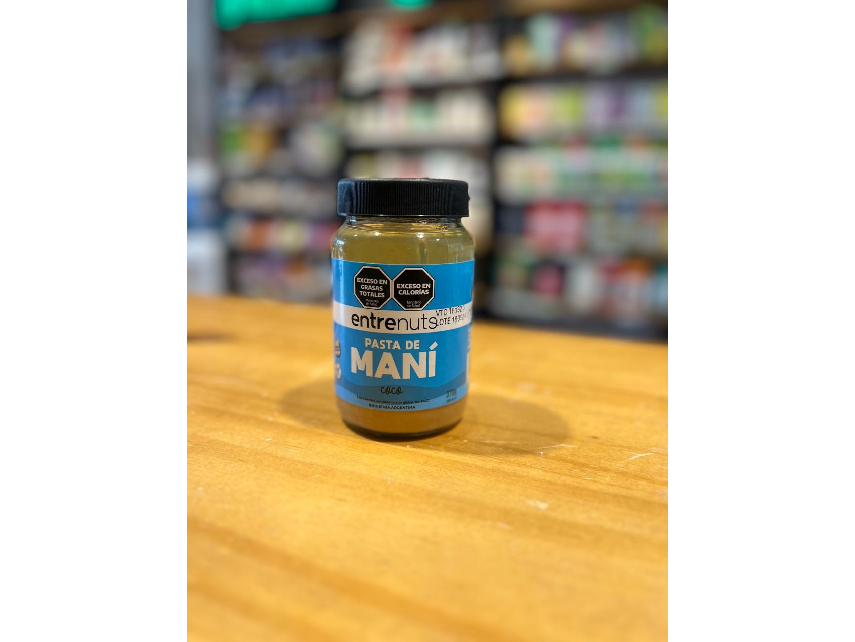PASTA DE MANI CON COCO (ENTRENUTS)