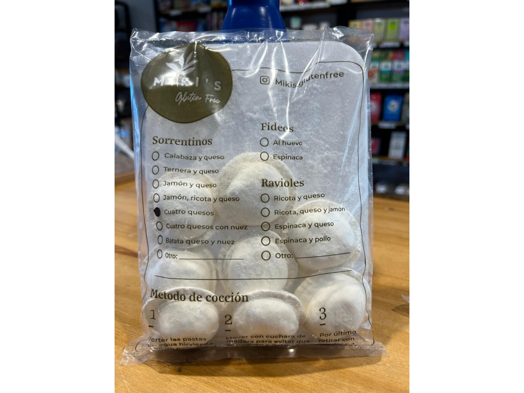 SORRENTINOS CUATRO QUESOS