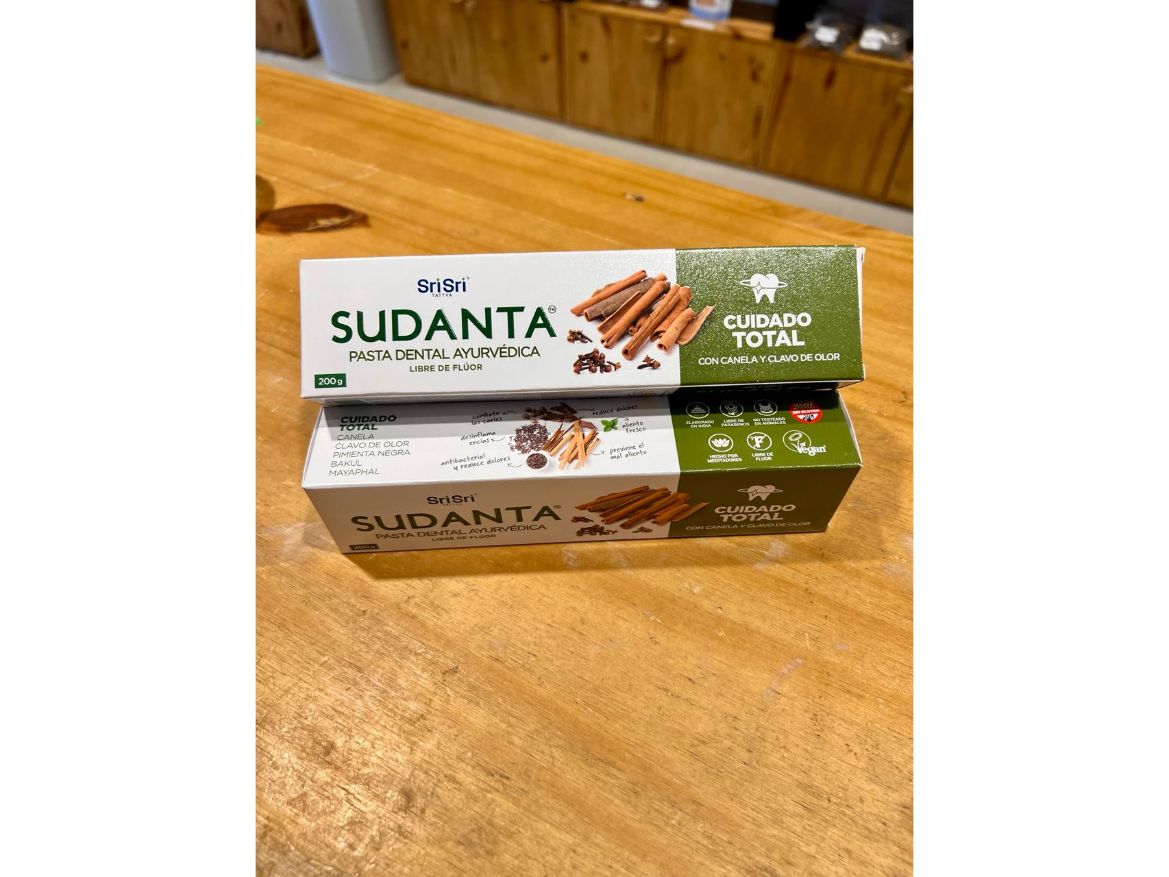 SUDANTA - PASTA DENTAL AYURVEDICA LIBRE DE FLUOR