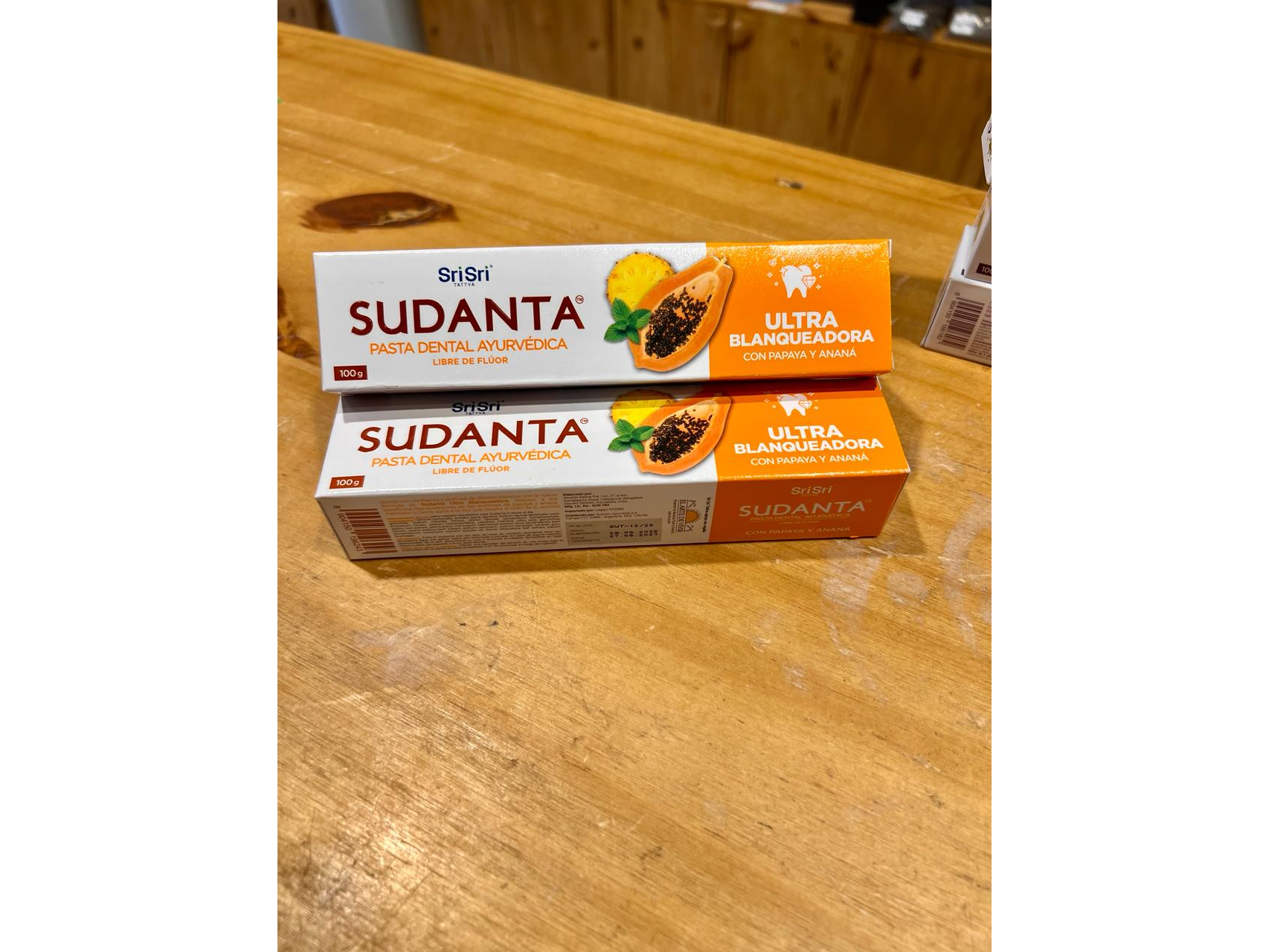 SUDANTA HALF - PASTA DENTAL AYURVEDICA ULTRA BLANQUEADORA