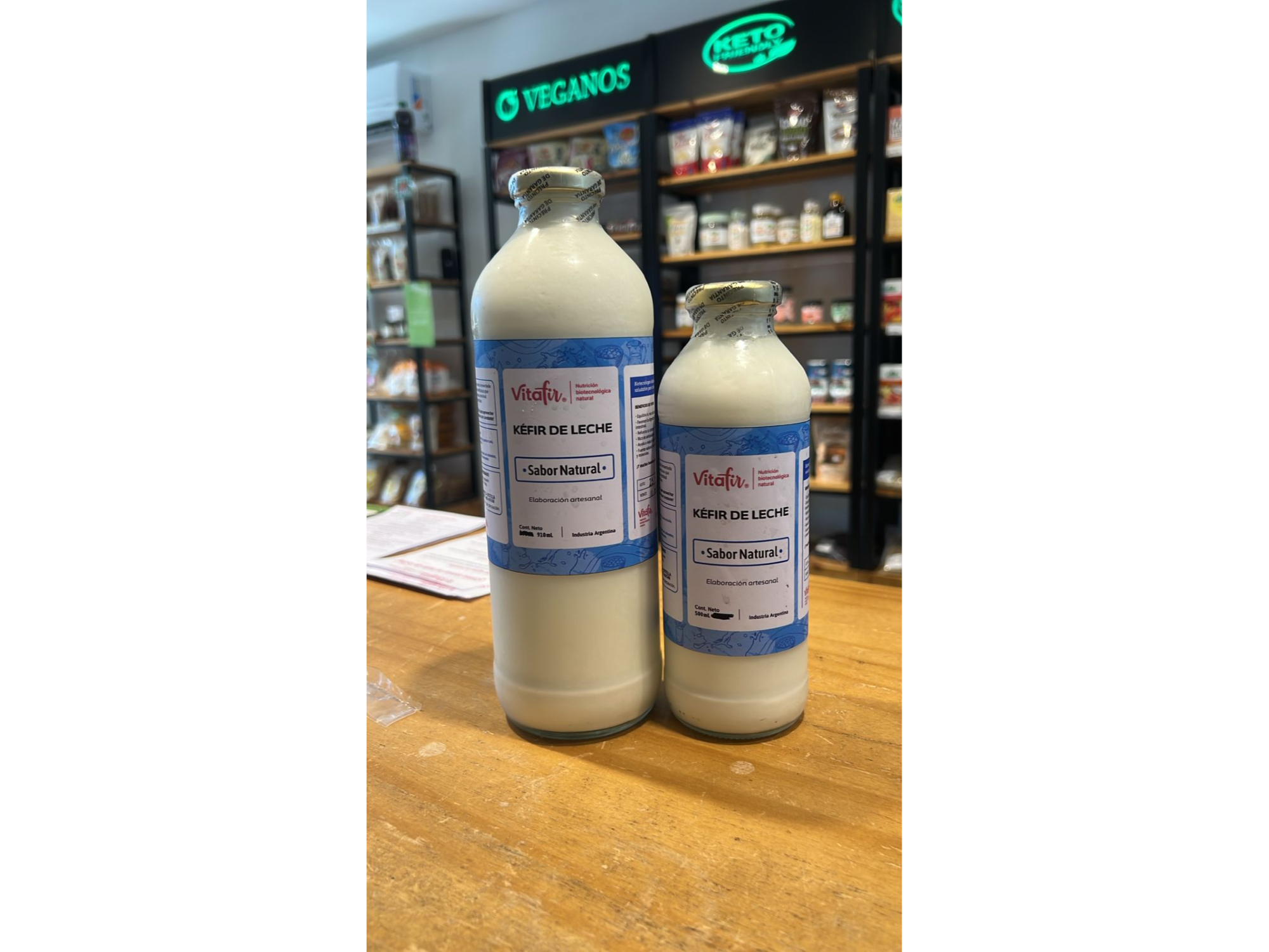 KEFIR DE LECHE (Sabor natural)