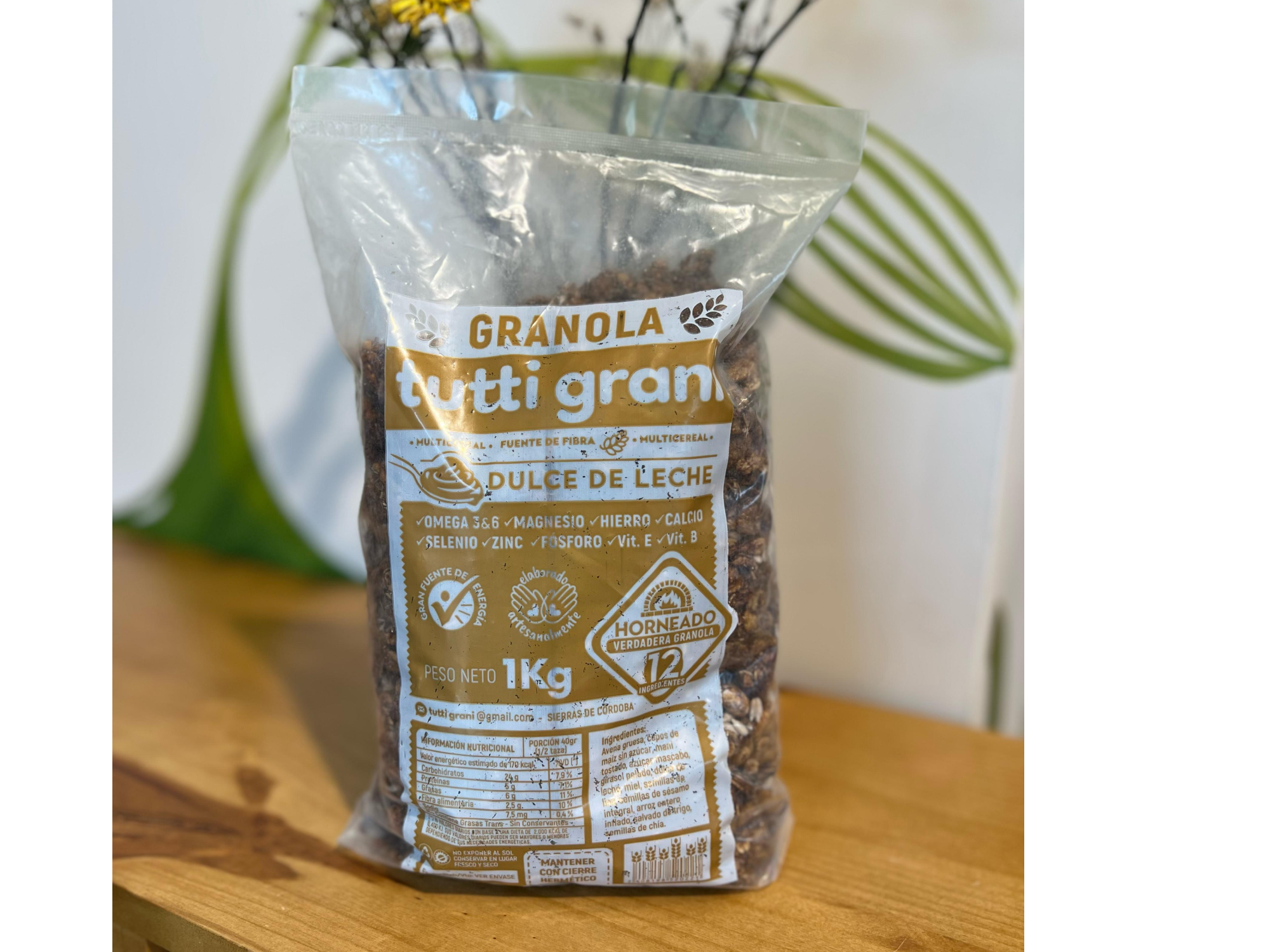 GRANOLA DULCE DE LECHE