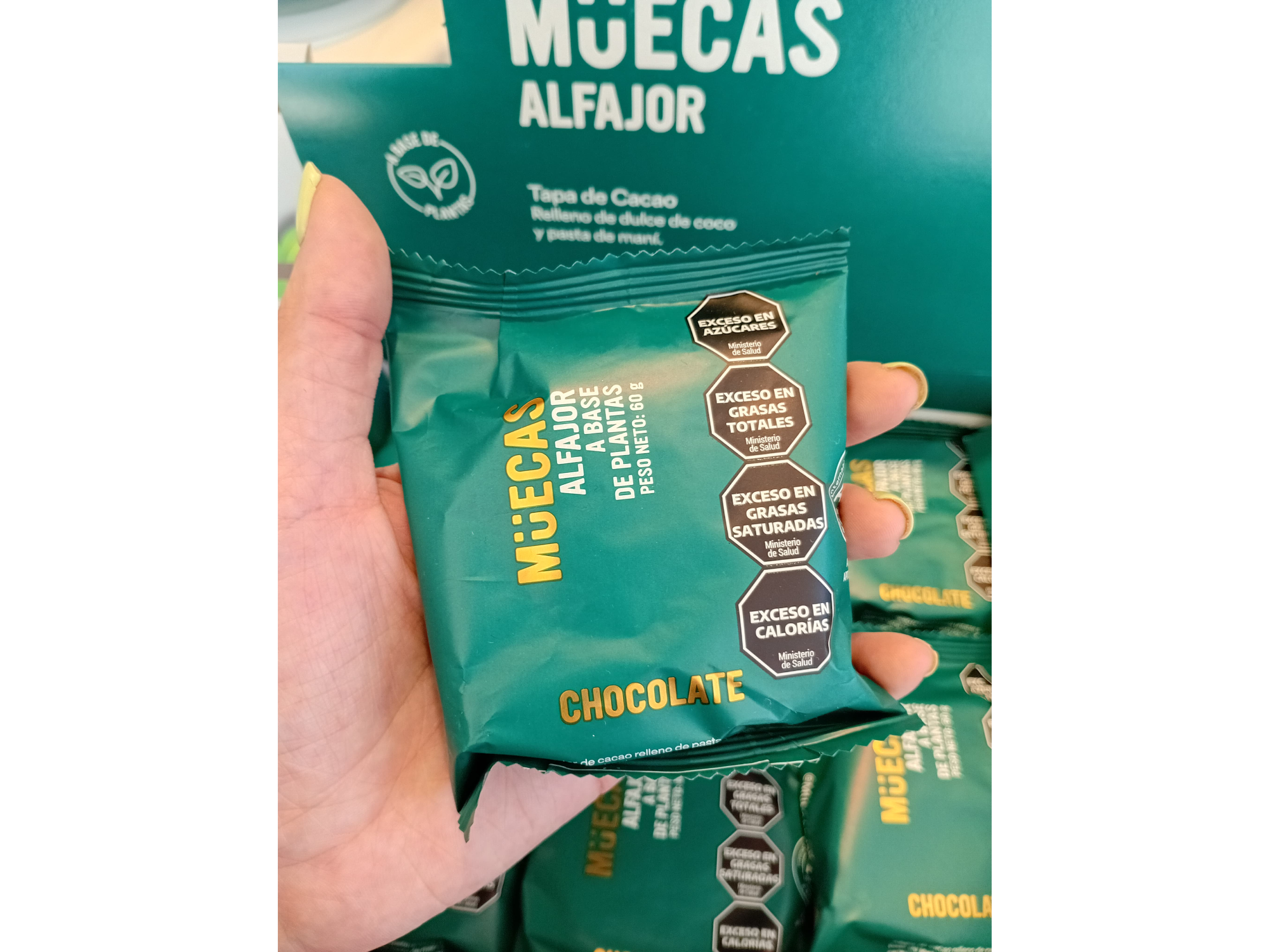 ALFAJOR DE CHOCOLATE
