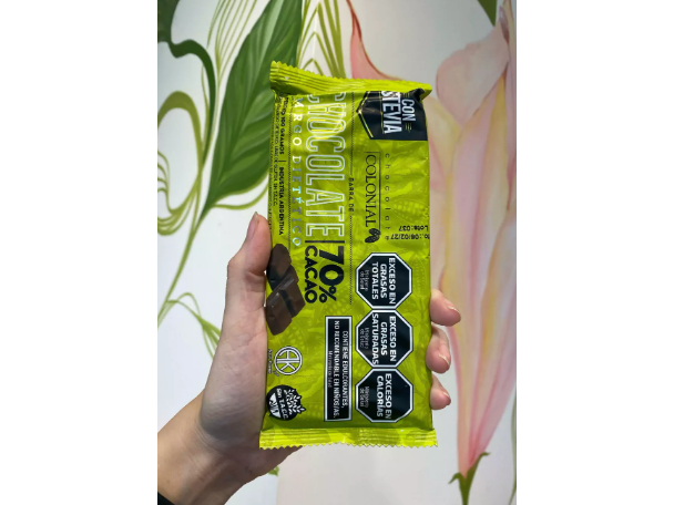 CHOCOLATE AMARGO 70% DIETETICO