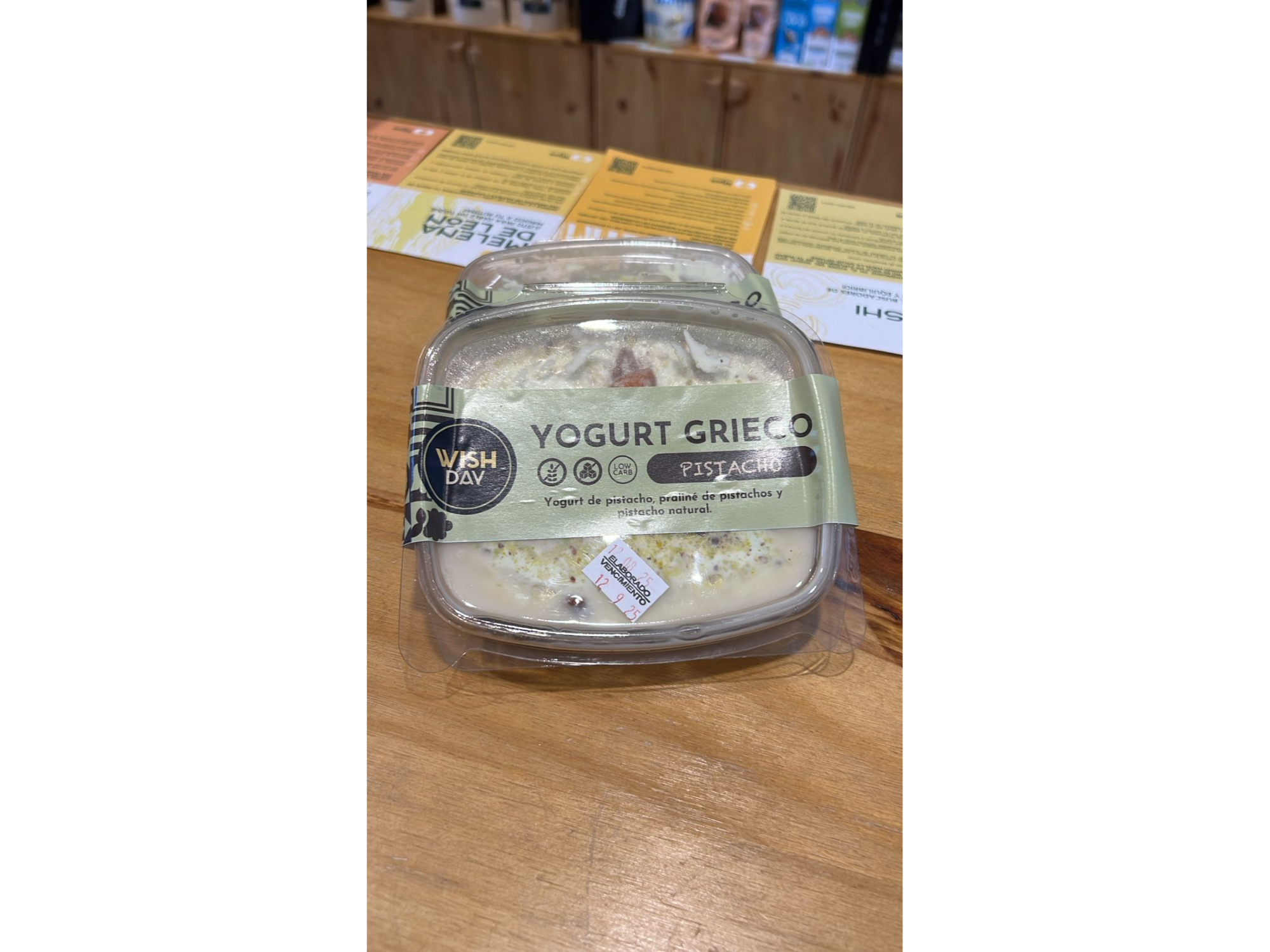 YOUGRT GRIEGO DE PISTACHO