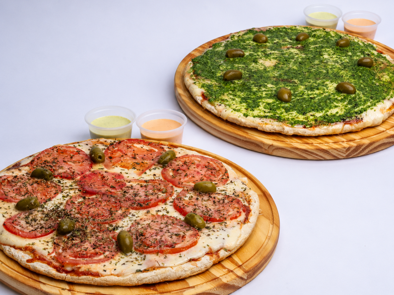 2 Pizzas  A Elección