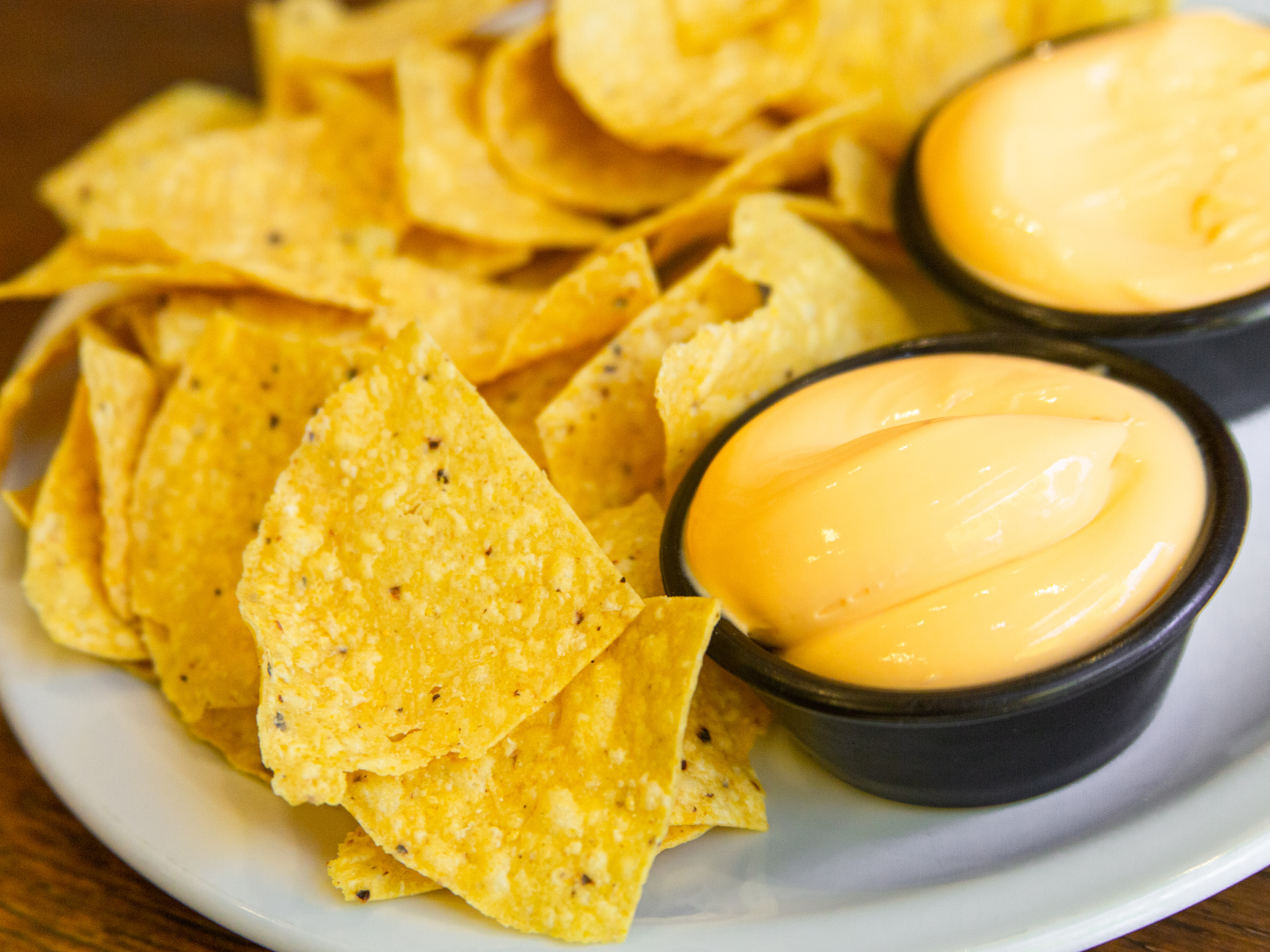 Nachos con Cheddar