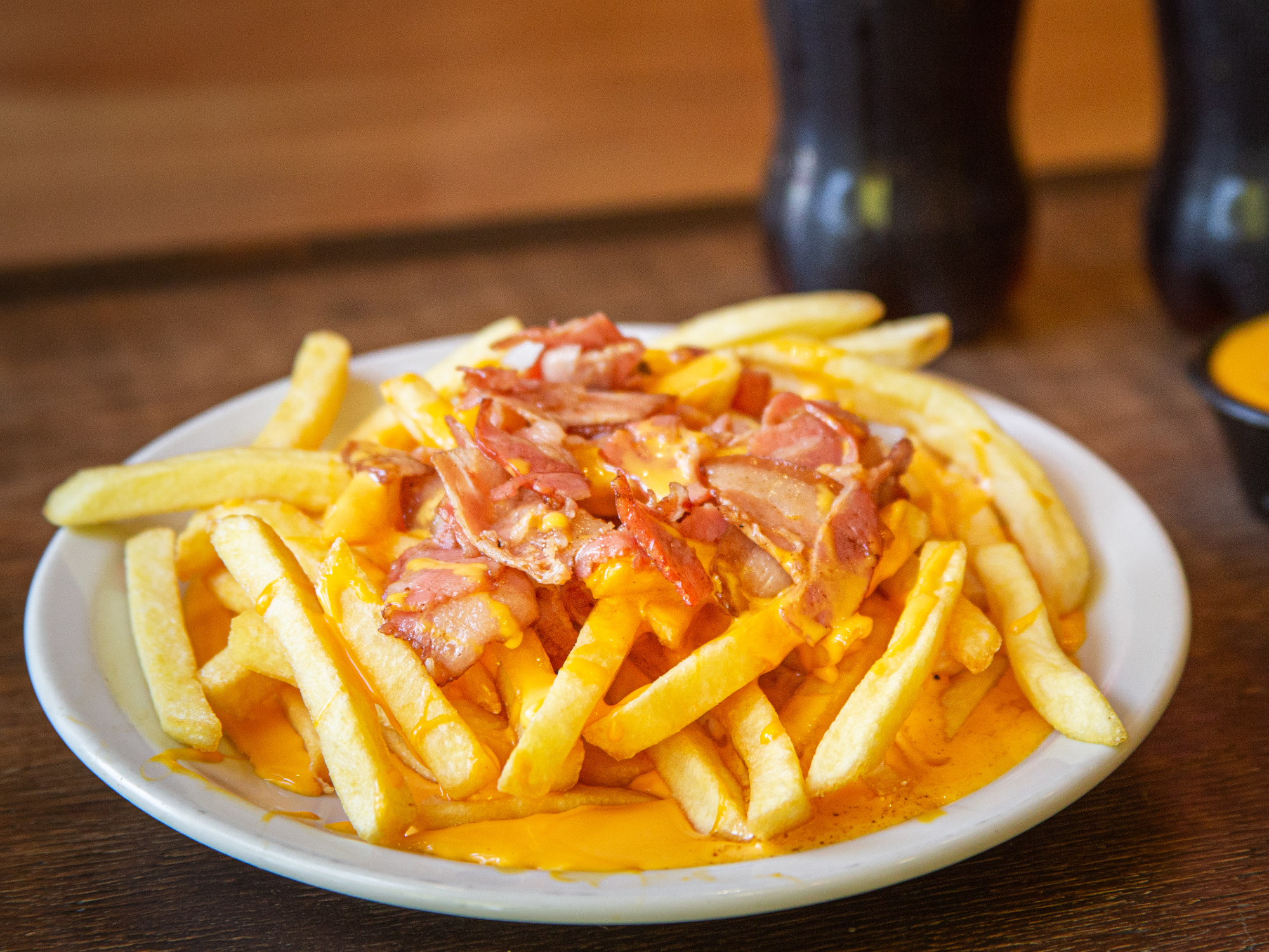 Papas Cheddar y Bacon