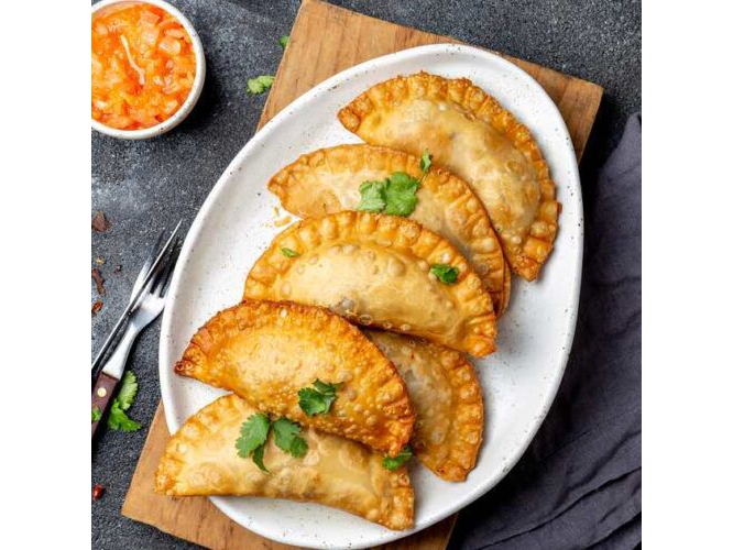 Empanadas para freir queso jamón 8 unidades