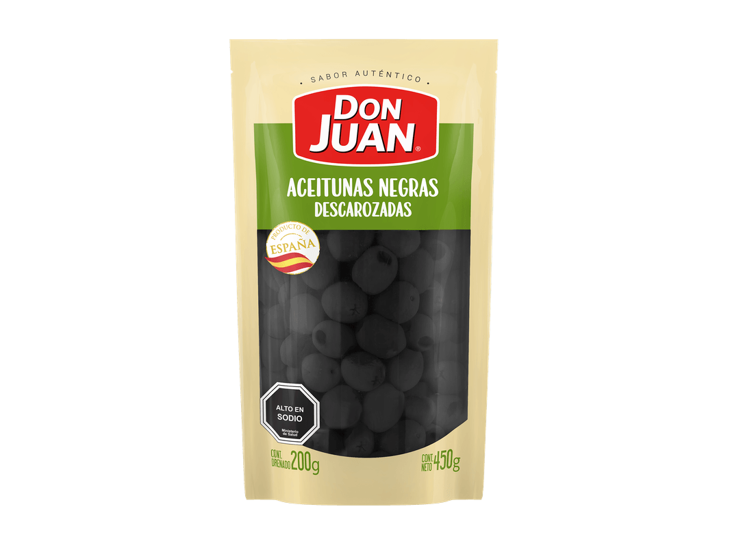 Aceitunas negras descarozadas 250g