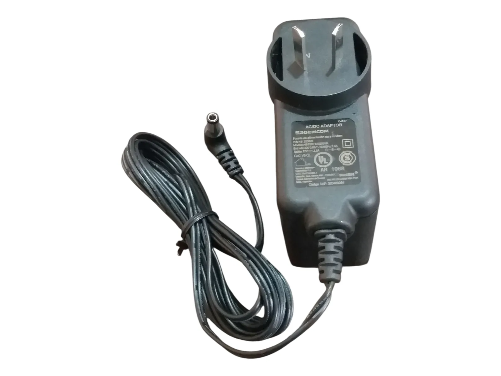 Fuente de Alimentación Sagemcom 12V 3.5A con Ficha DC