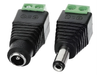 Conector Jack DC con Bornera a Tornillo Hembra