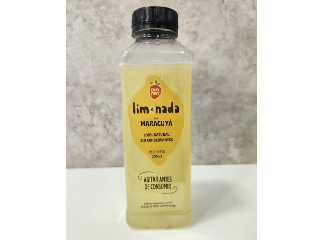 LIMONADA 4 - 500 CC MARACUYÁ Y LIMON