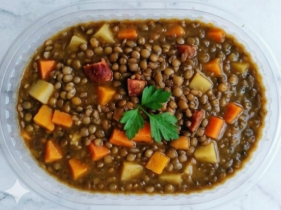 Guiso de lentejas