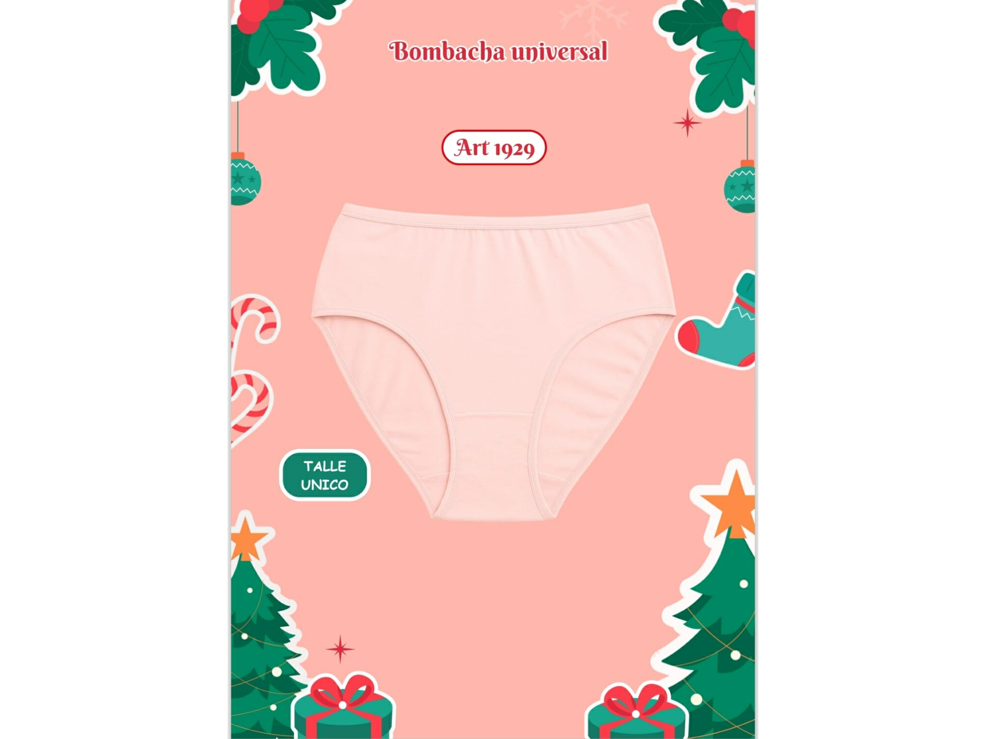 1929-BOMBACHA UNIVERSAL SEÑORA ROSA