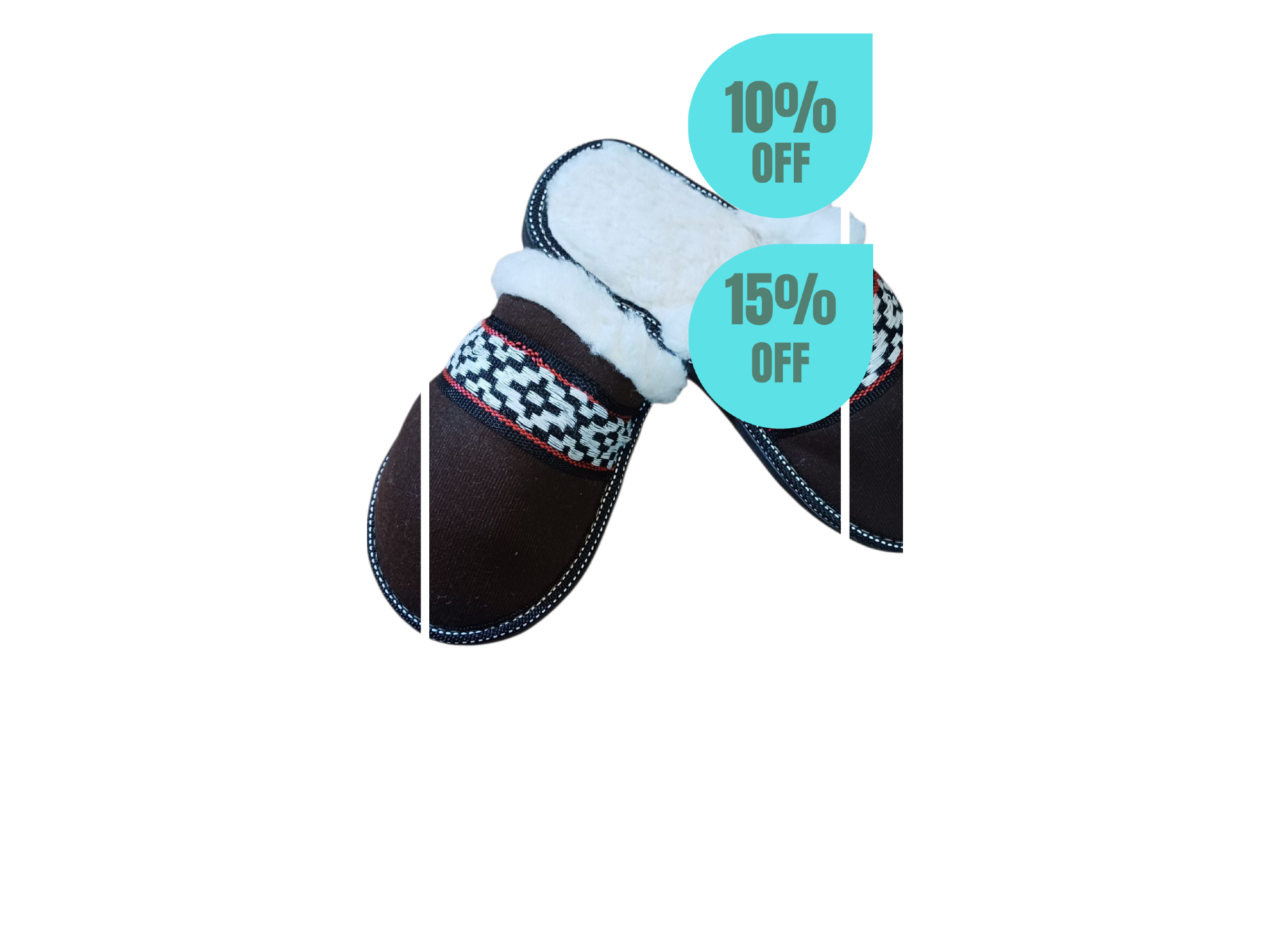 830-PANTUFLAS HOMBRE PAMPA CORDERITO OFERTA