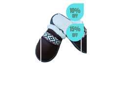 830-PANTUFLAS HOMBRE PAMPA CORDERITO OFERTA