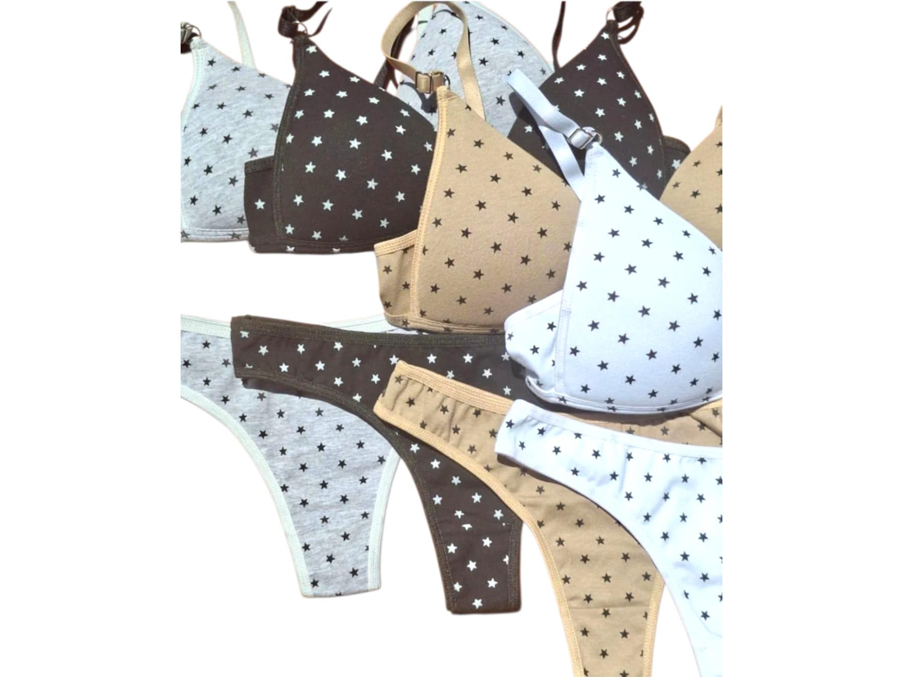 14TE-CONJUNTO TRIANGULO SOFT ESTRELLAS