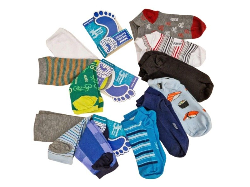 1030-SOQUETES BAJO ESTAMPADOS HOMBRE